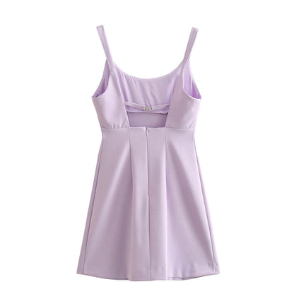 Lavender Mini Dress